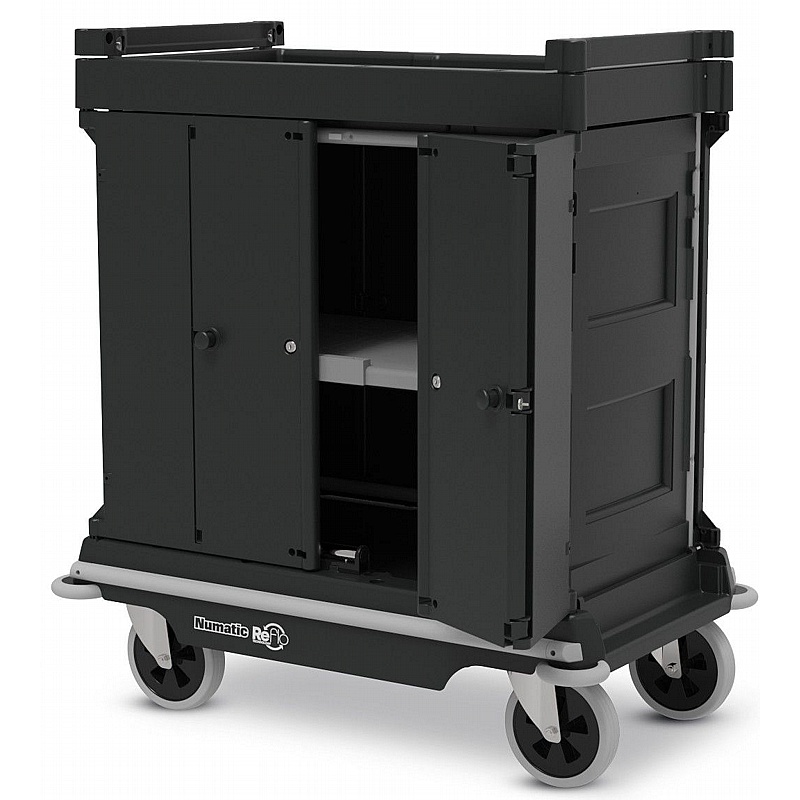 Numatic NuKeeper NKU-30R-HF Professional Universal Housekeeping Trolley - Cleaning & Hygiene