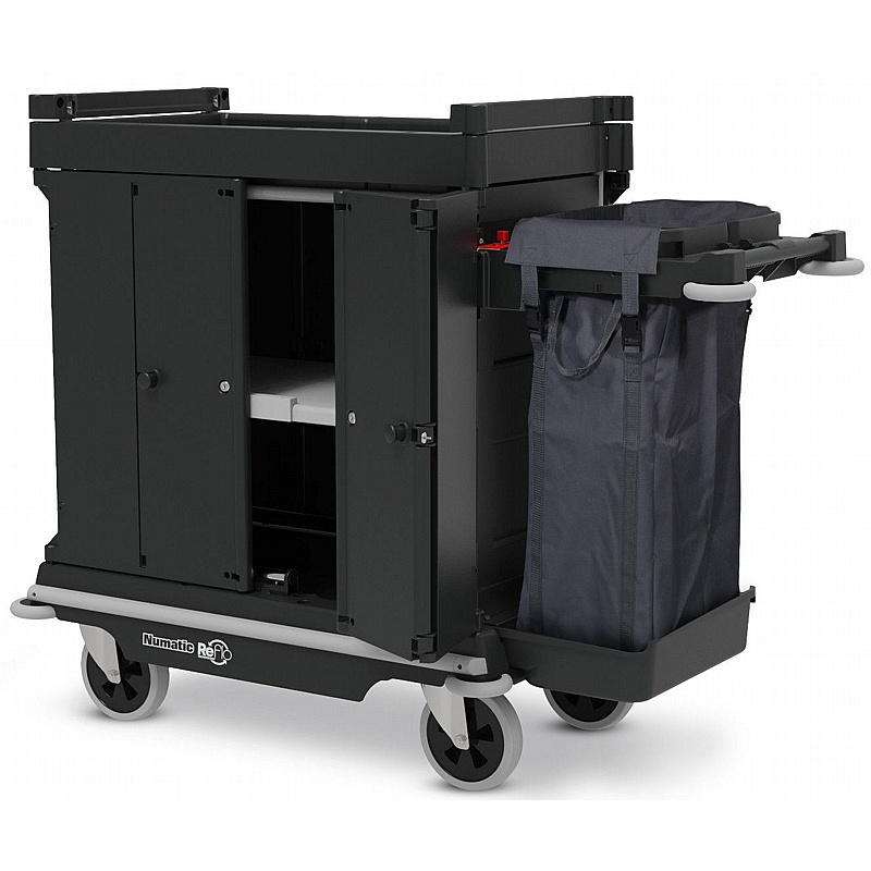 Numatic NuKeeper NKU-31R-HF Professional Universal Housekeeping Trolley - Cleaning & Hygiene