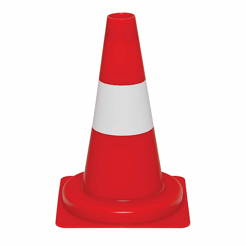 Traffic-Line Fluorescent Traffic Cones - Premises