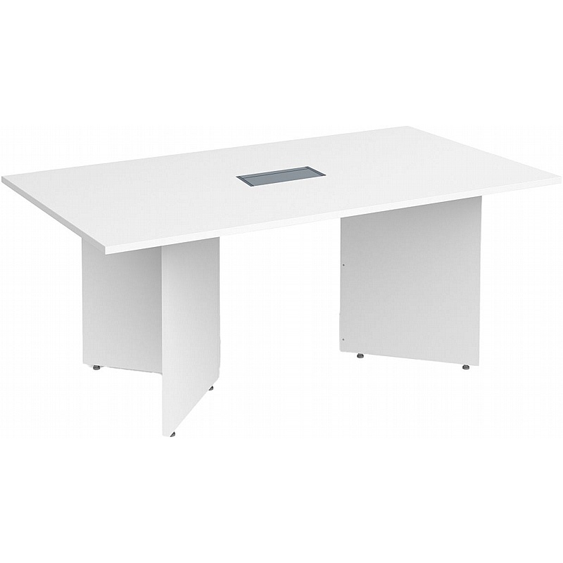 Spectra Arrowhead Rectangular Meeting and Boardroom Tables with Power - Office Furniture