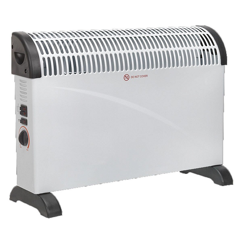 Calidum 2000W Convector Heater with Thermostat and Turbo Fan - Premises