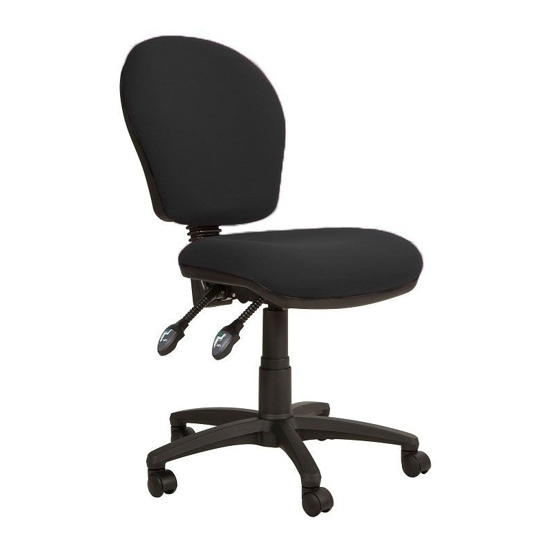 Ascot Medium Back 3-Lever Operator Chairs - Office Furniture