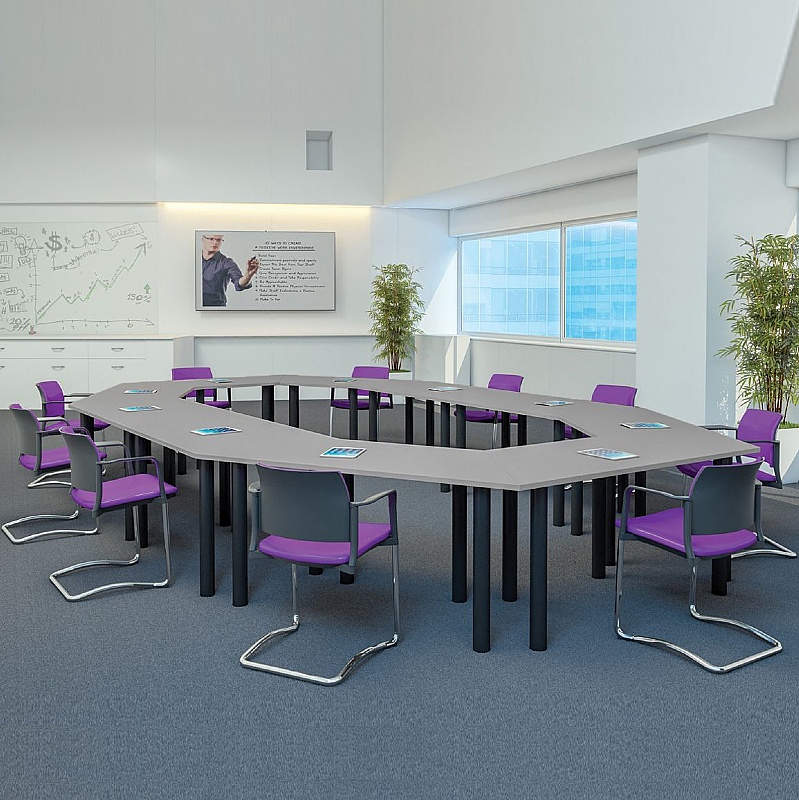 Unified Modular Trapezoidal Conference and Boardroom Tables from our ...