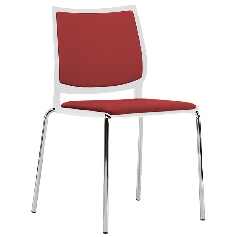 Vibe Plus Upholstered 4-Leg Breakout and Conference Chairs from our ...
