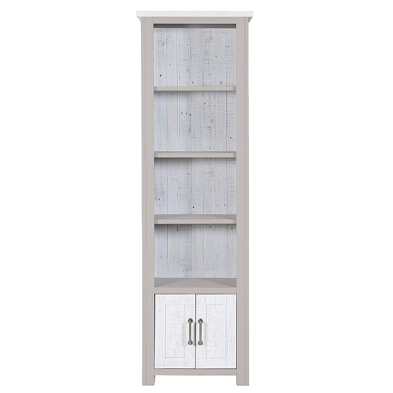 Greystone Solid Wood Narrow Combination Bookcases from our Office