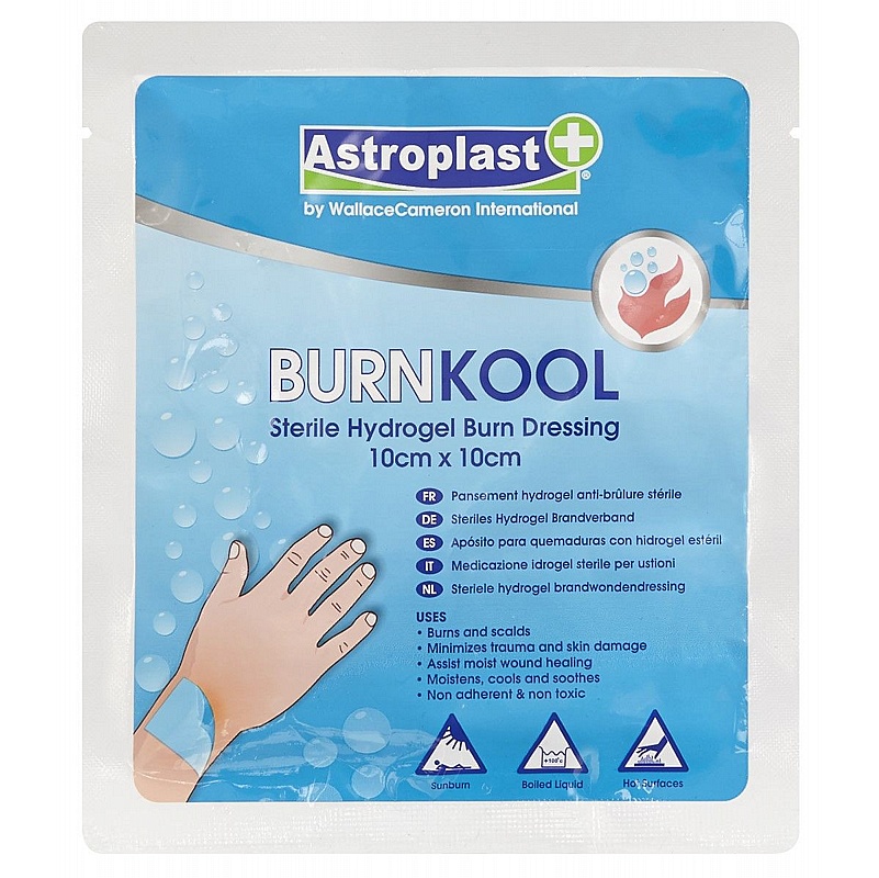 Workplace First Aid Burn Relief Dressing - Premises