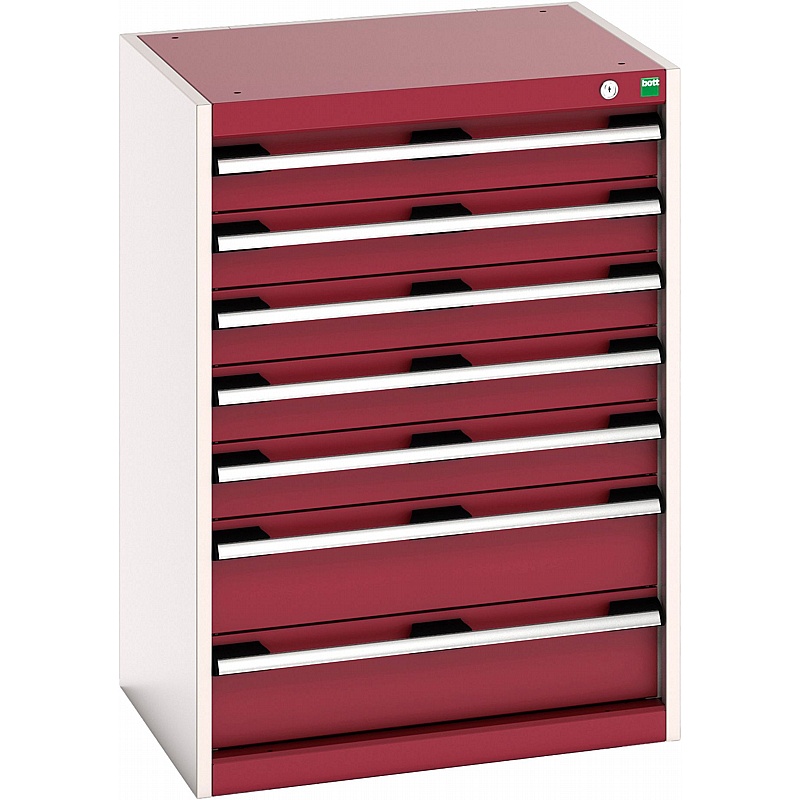 Bott Cubio 7 Drawer Metal Cabinets from our Workshop Drawer Cabinets range.
