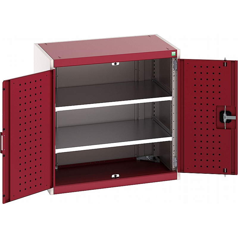 Bott Cubio Perfo Panel Lined Compact Metal Cupboards from our Louvred ...
