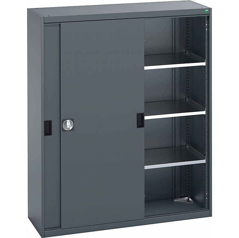 Bott Cubio Sliding Door Anthracite Compact Metal Cupboards from our ...