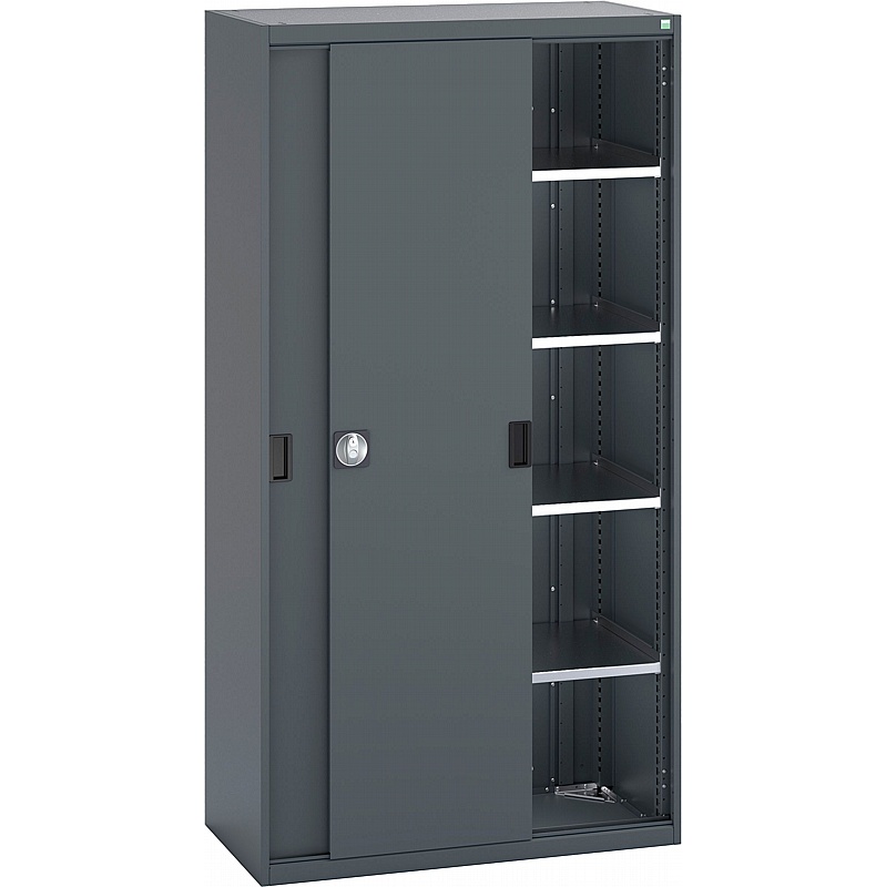 Bott Cubio Sliding Door Anthracite Compact Metal Cupboards from our ...