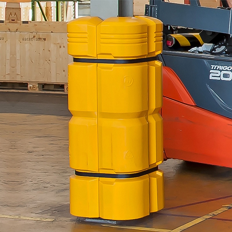 Traffic-Line Plastic Column Protection Guards from our Warehouse ...