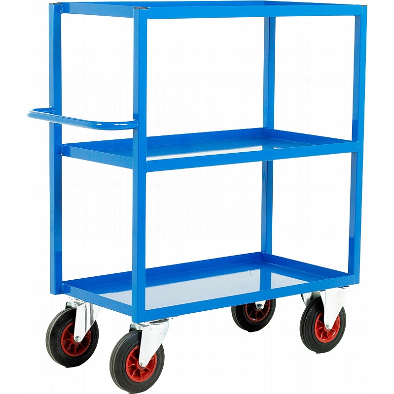 Loadtek TT350 Series 3 Shelf Tray Trolleys - Handling & Lifting