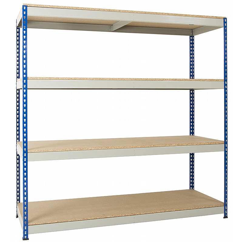 Rivet Heavy Duty Wide Boltless Racking - Storage Solutions
