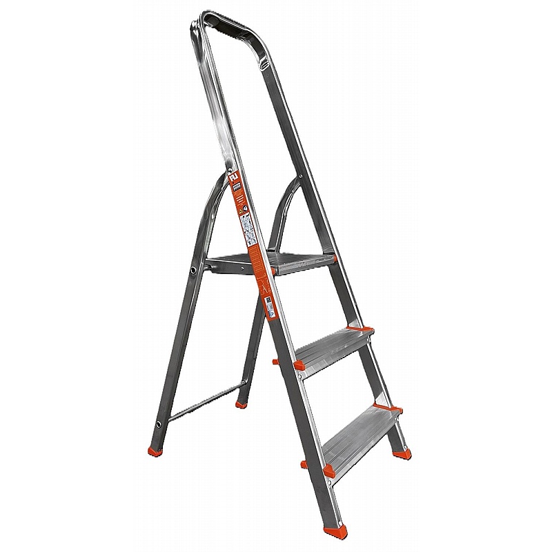 LFI Lightweight Aluminium Platform Step Ladders - Access Equipment