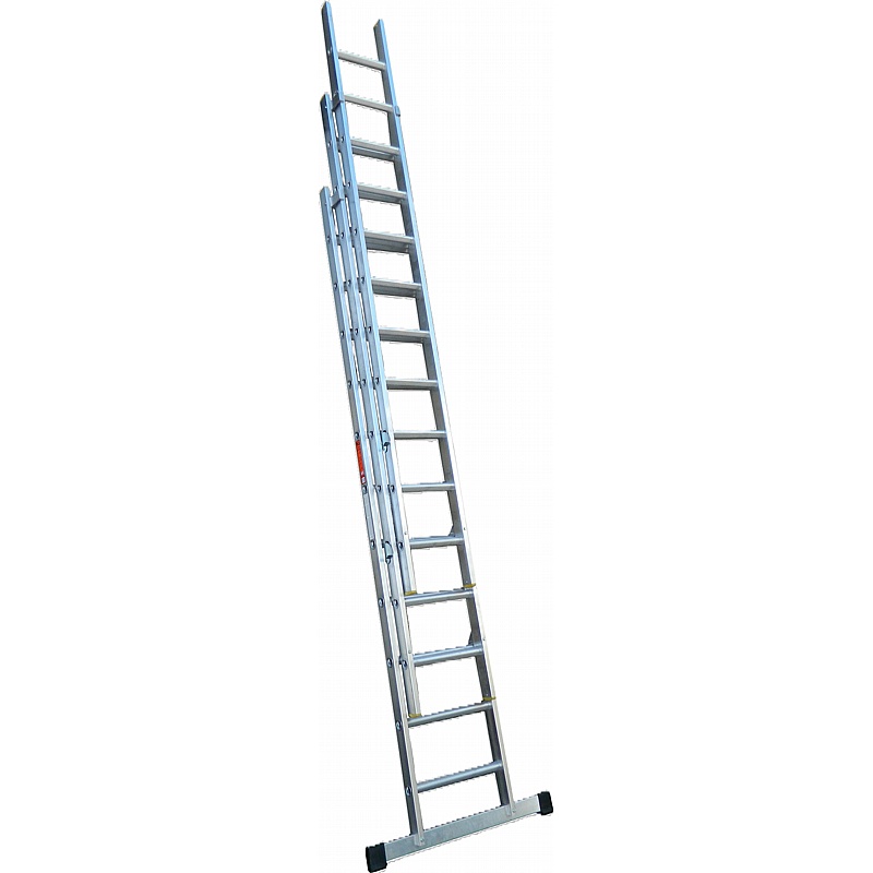 LFI Pro 3 Section Aluminium Trade Extension Ladders - Access Equipment
