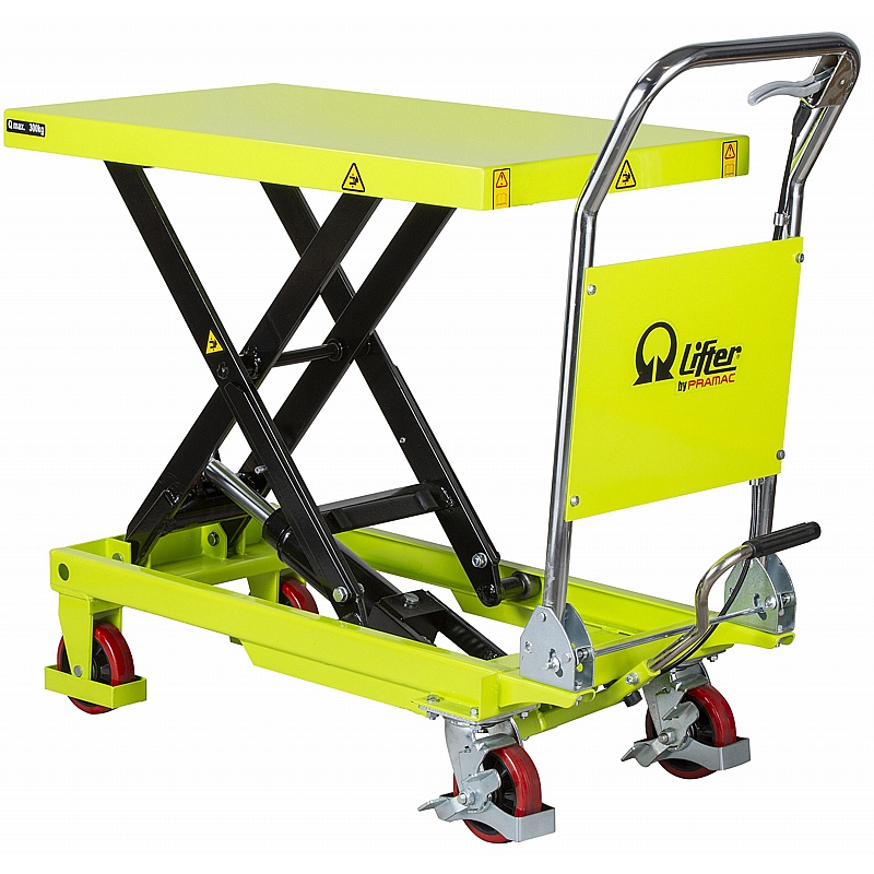 Pramac LT 300kg Mobile Single Scissor Lift Table Pallet Trucks - Handling & Lifting
