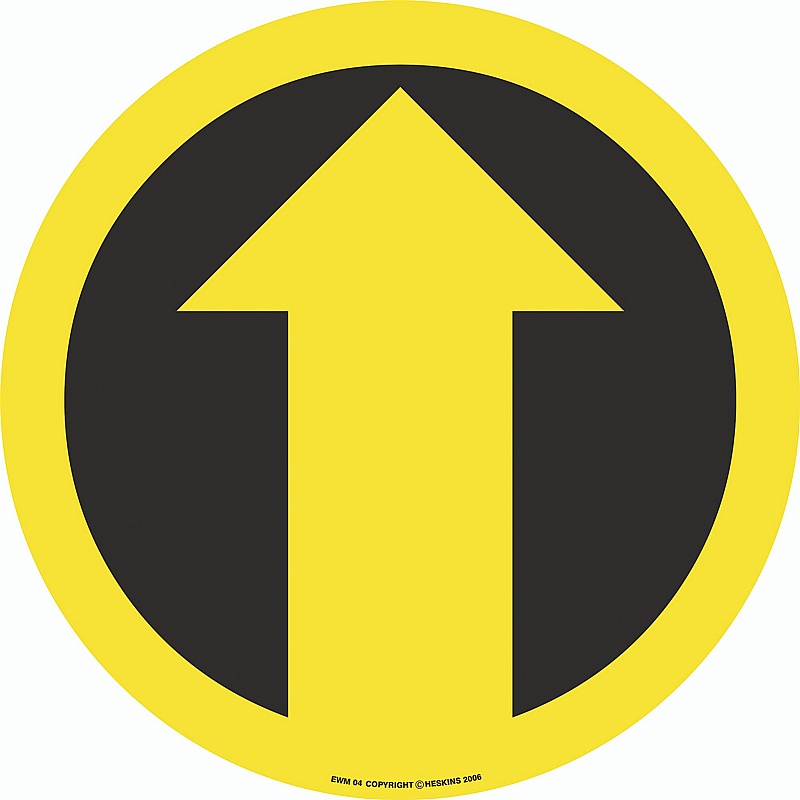 PROline Arrow Floor Sign - Premises