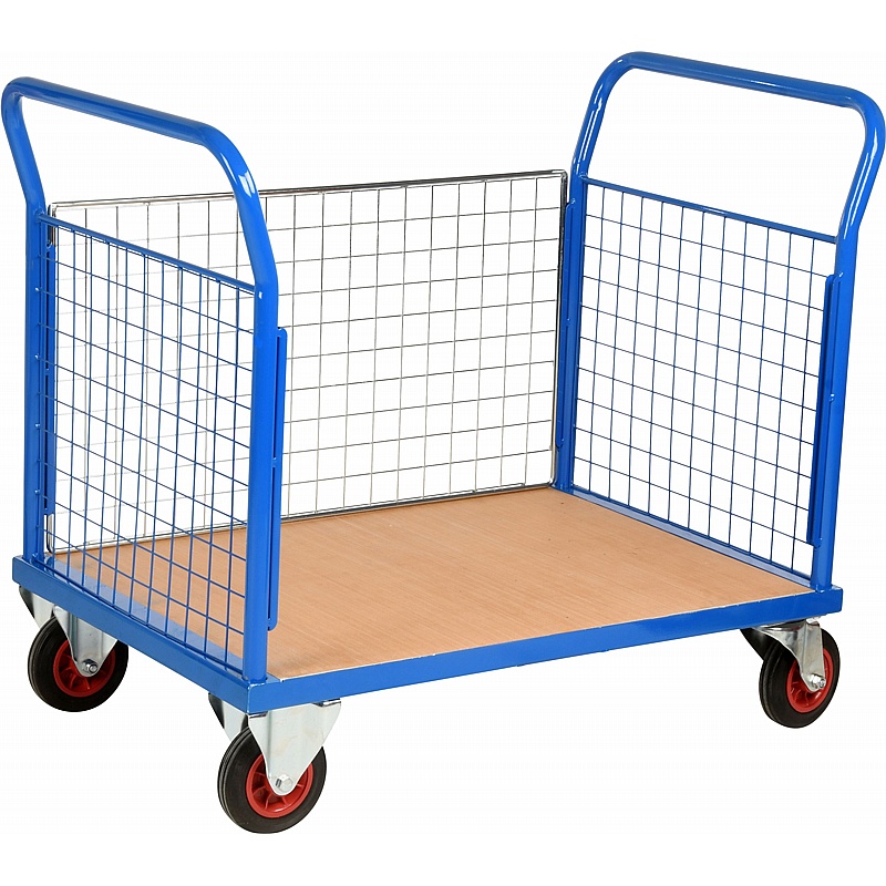 Loadtek 500 Series Mesh Open Platform Trolley - Handling & Lifting