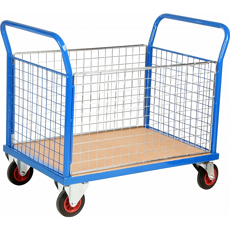 Loadtek 500 Series Mesh Platform Trolley - Handling & Lifting