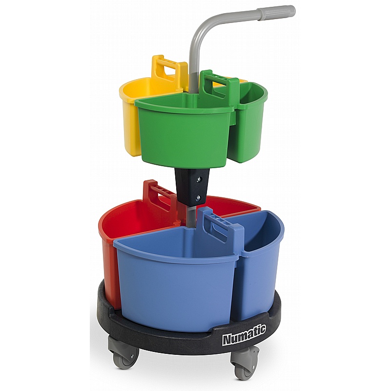 Numatic NC4R Carousel Trolley - Cleaning & Hygiene