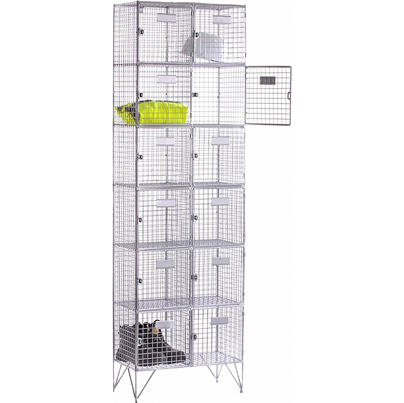Wire Mesh Welded Lockers - Lockers & Cloakroom