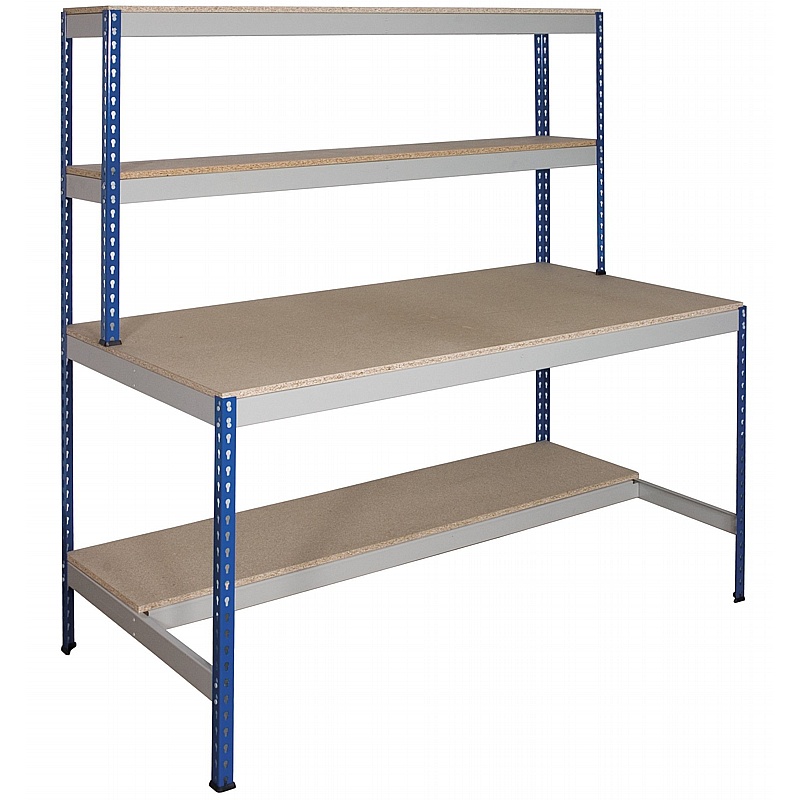 Rivet Value Boltless Lite Workstations - Workshop