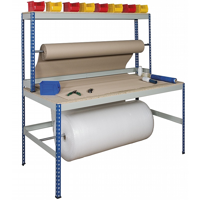 Rivet Wide Packing Workbenches - Workshop