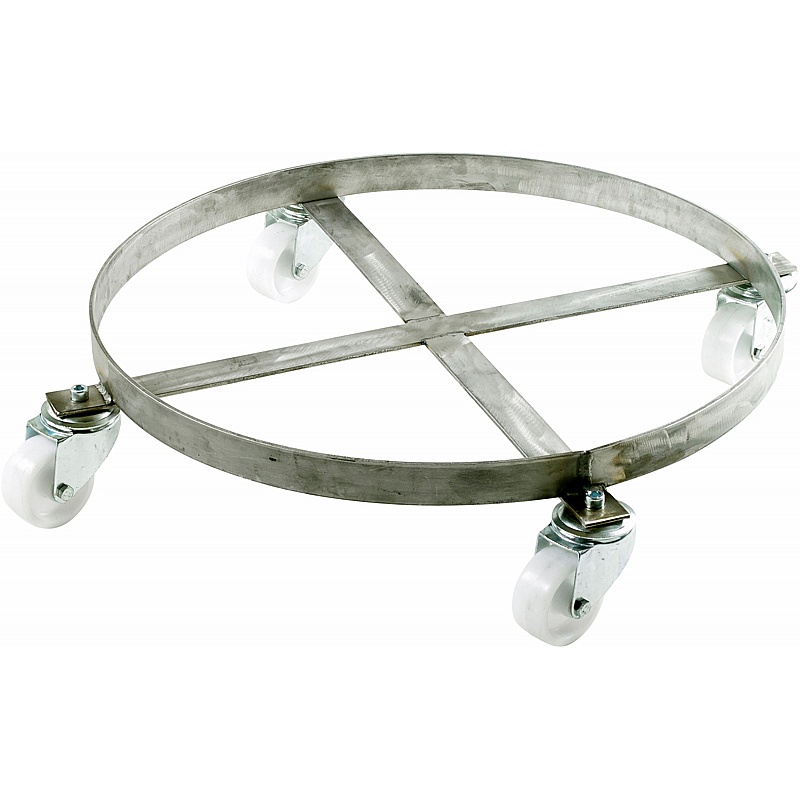 Loadtek Stainless Steel Circular Drum Dolly - Handling & Lifting
