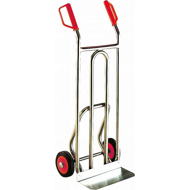 Loadtek 150kg Capacity Stainless Steel Sack Truck - Handling & Lifting