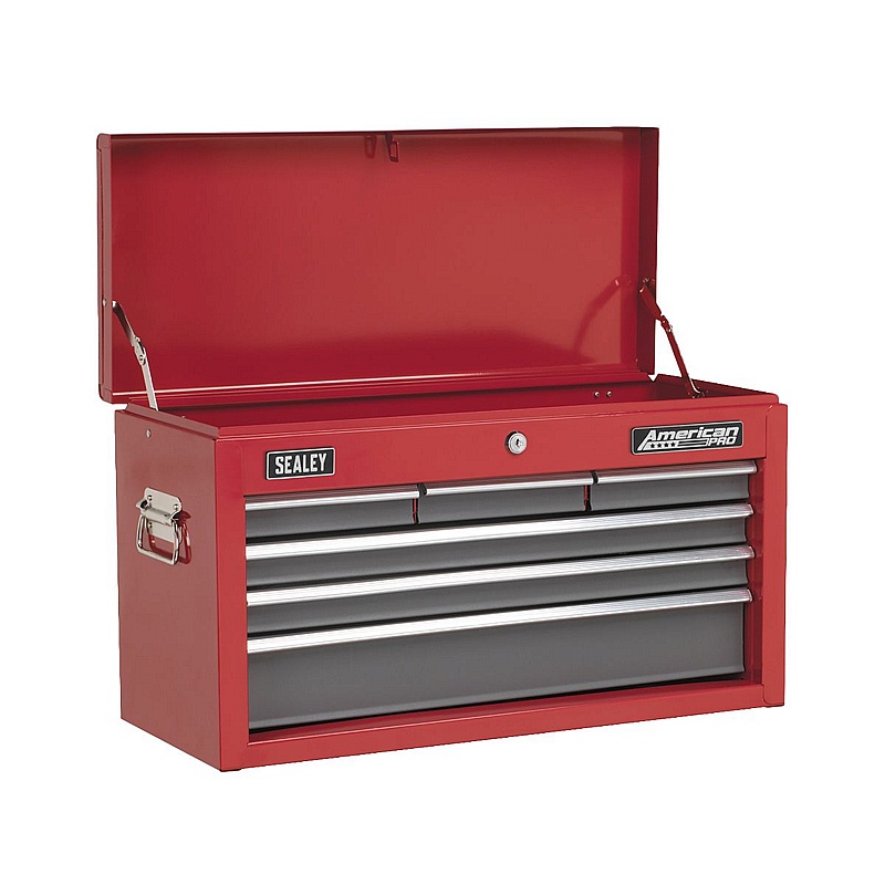 American Pro 6 Drawer Top Chest with 98pc Tool Kit - Workshop