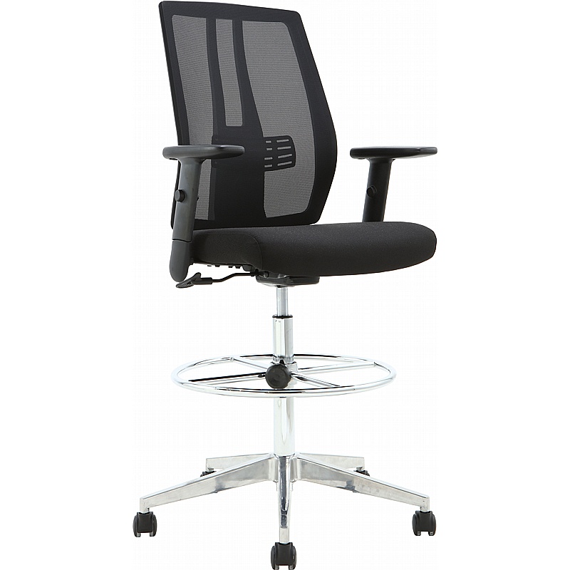 Professional Mesh Back Draughtsmans Chair - Office Furniture