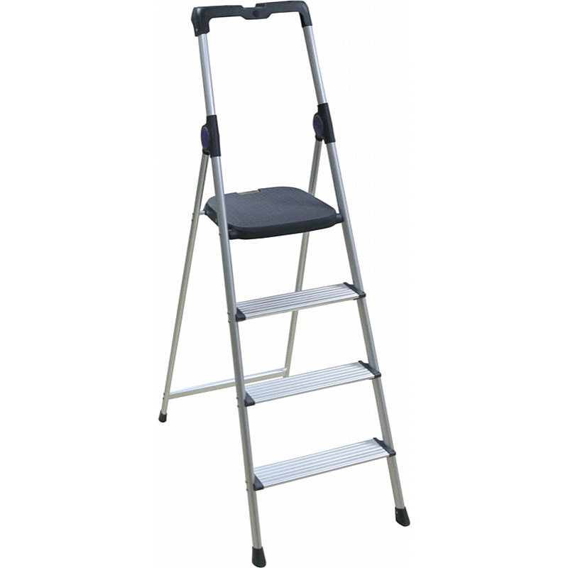 Climb-It Aluminium Platform Plus Folding Step Ladders - Access Equipment