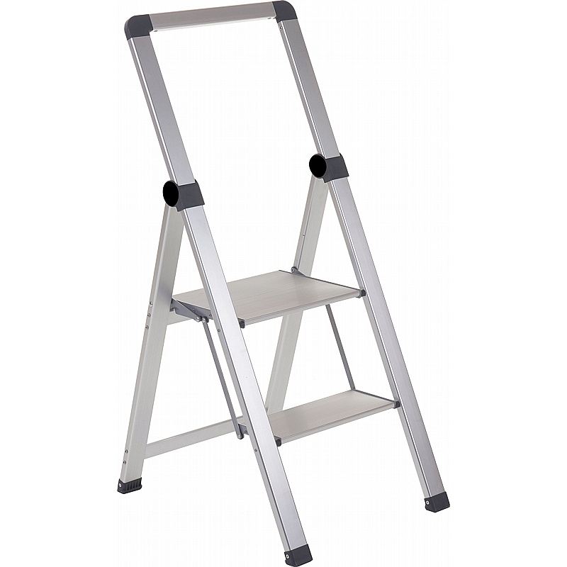 Climb-It Aluminium Slim Folding Step Ladders - Access Equipment