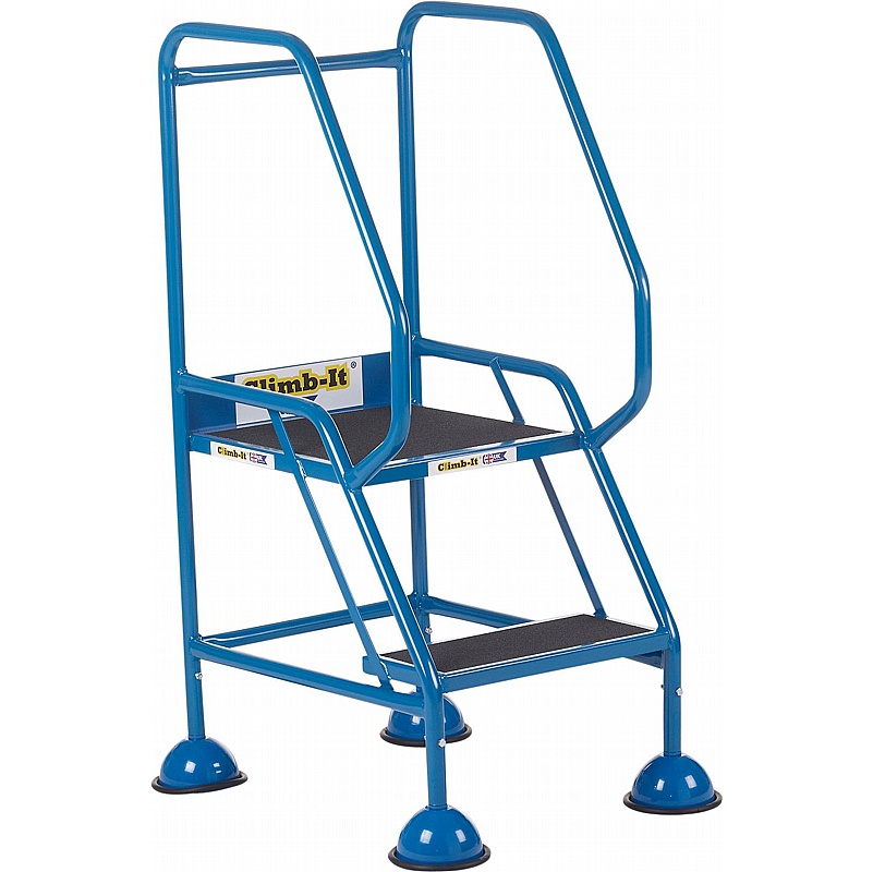 Climb-It Steel Domed Feet Anti-Slip Steps - Access Equipment