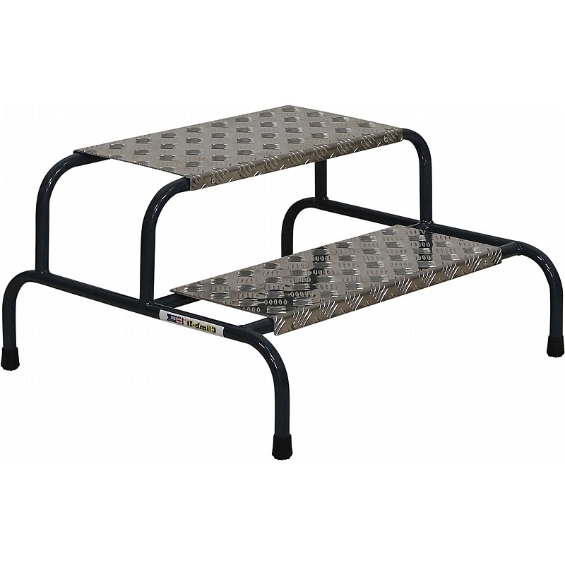 Climb-It Steel Mobile Wide Work Steps - Access Equipment