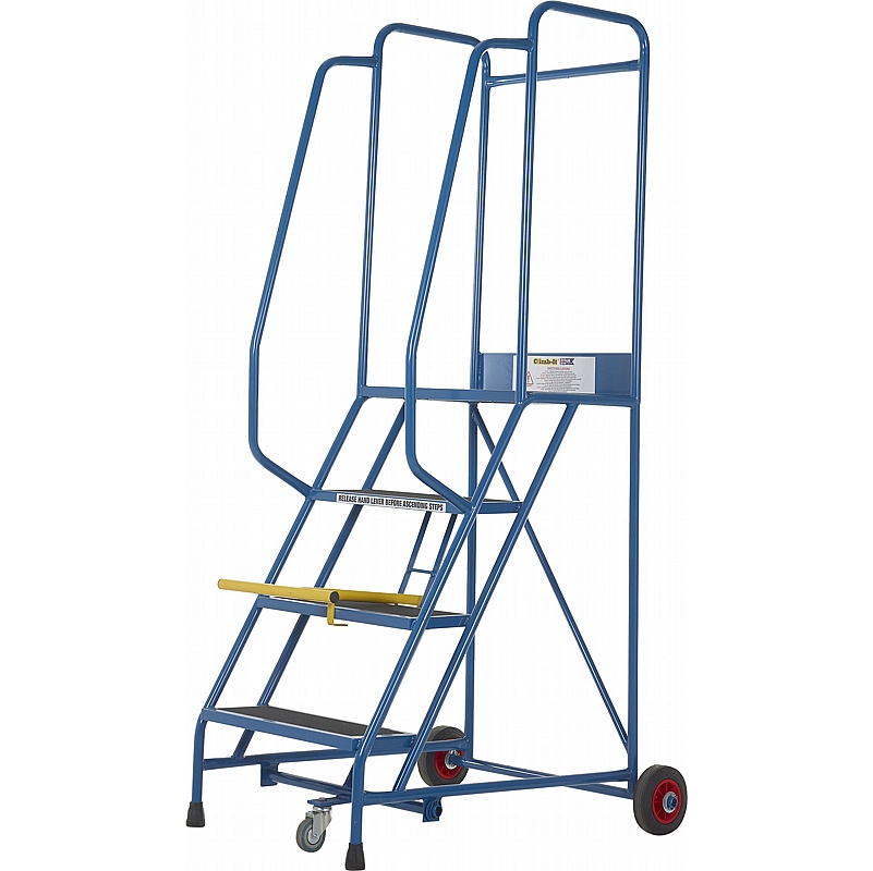 Climb-It Steel Warehouse Essentials Safety Steps - Access Equipment