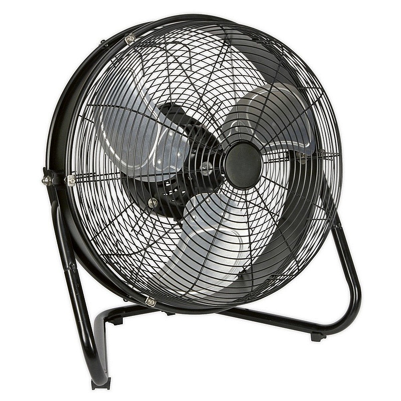 Industrial High Velocity 18in Floor Fan with Internal Oscillation - Premises