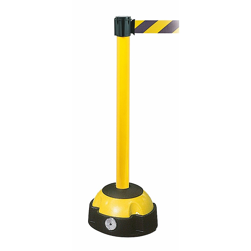 Traffic-Line Hi-Vis Retractable Belt Barrier System - Premises
