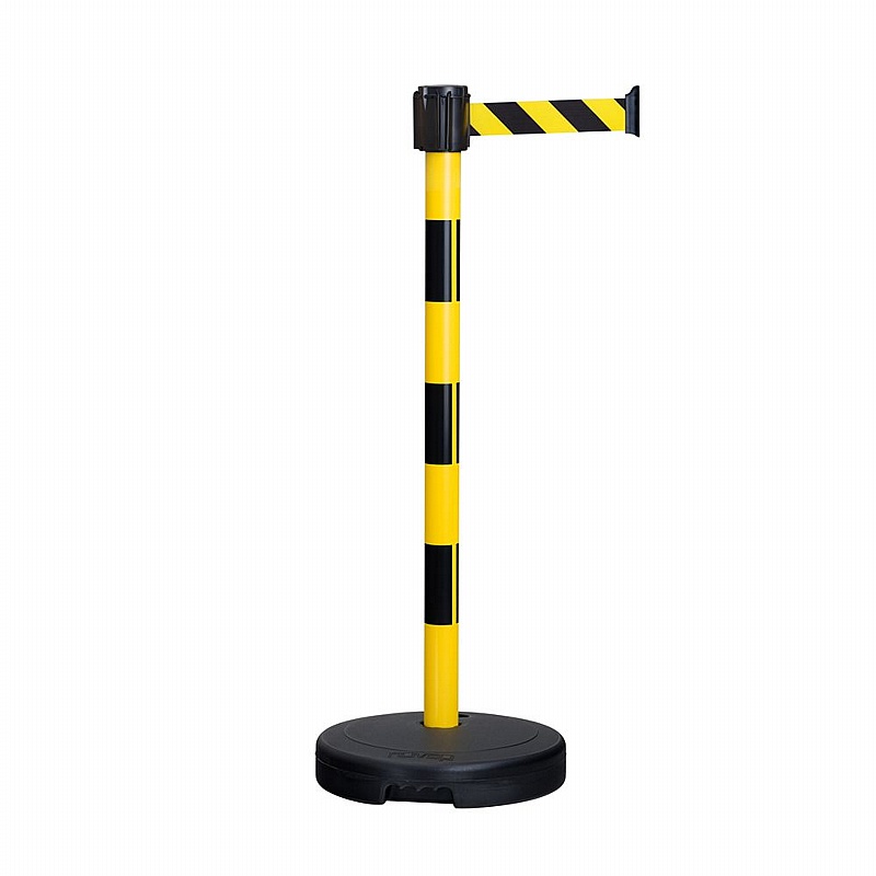 Traffic-Line Economy Retractable Belt Barrier System - Premises