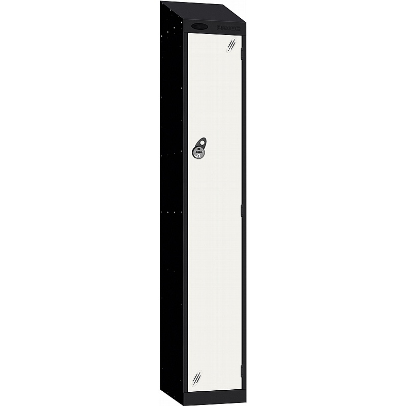 Stellar Probe Antibacterial Sloping Top Lockers With Manual Combination Lock - Lockers & Cloakroom