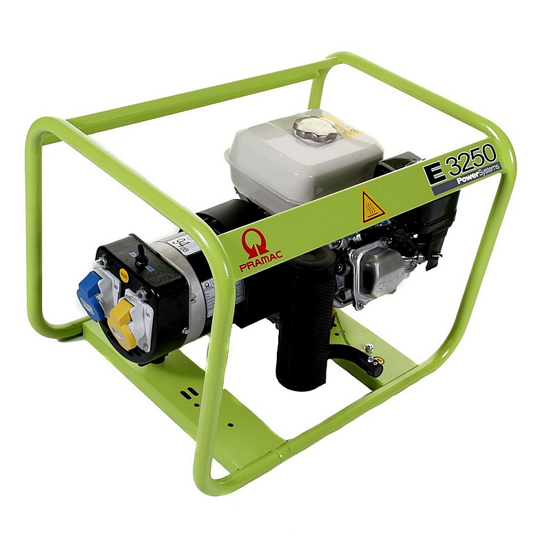 Pramac E Series E3250 230/110V Petrol Generator - Workshop