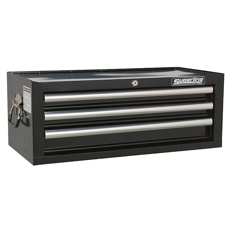 Superline Pro 3 Drawer Mid-Box Chests - Workshop