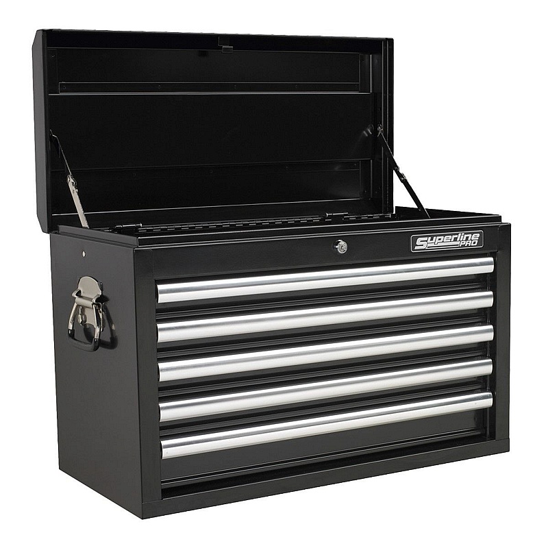 Superline Pro 5 Drawer Top Chest with 139pc Tool Kit - Workshop
