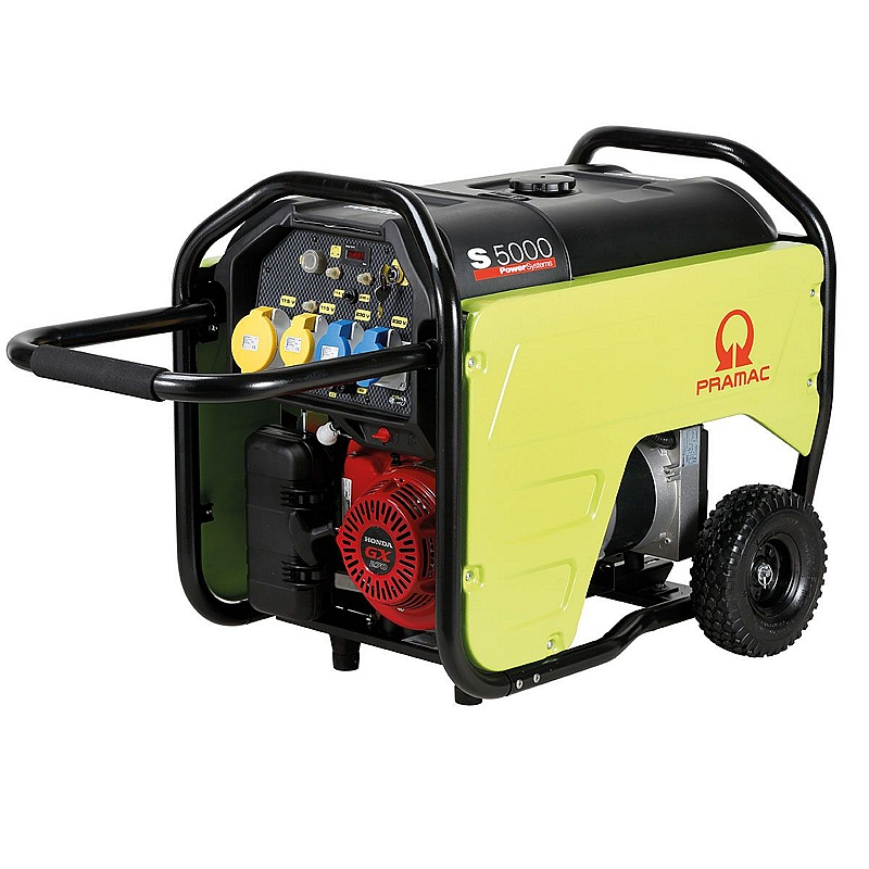 Pramac S Series S5000 230/110V Petrol Generator - Workshop