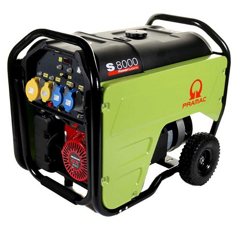Pramac S Series S8000 230/110V Petrol Generator - Workshop
