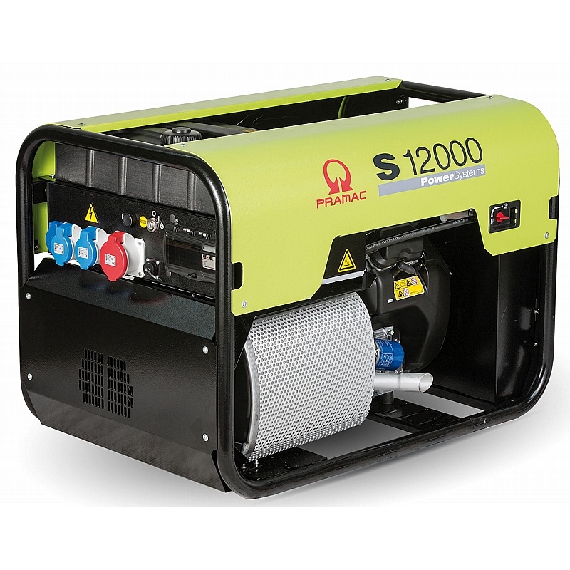 Pramac S Series S12000 400/230V +AVR +CONN +DPP Petrol Generator - Workshop