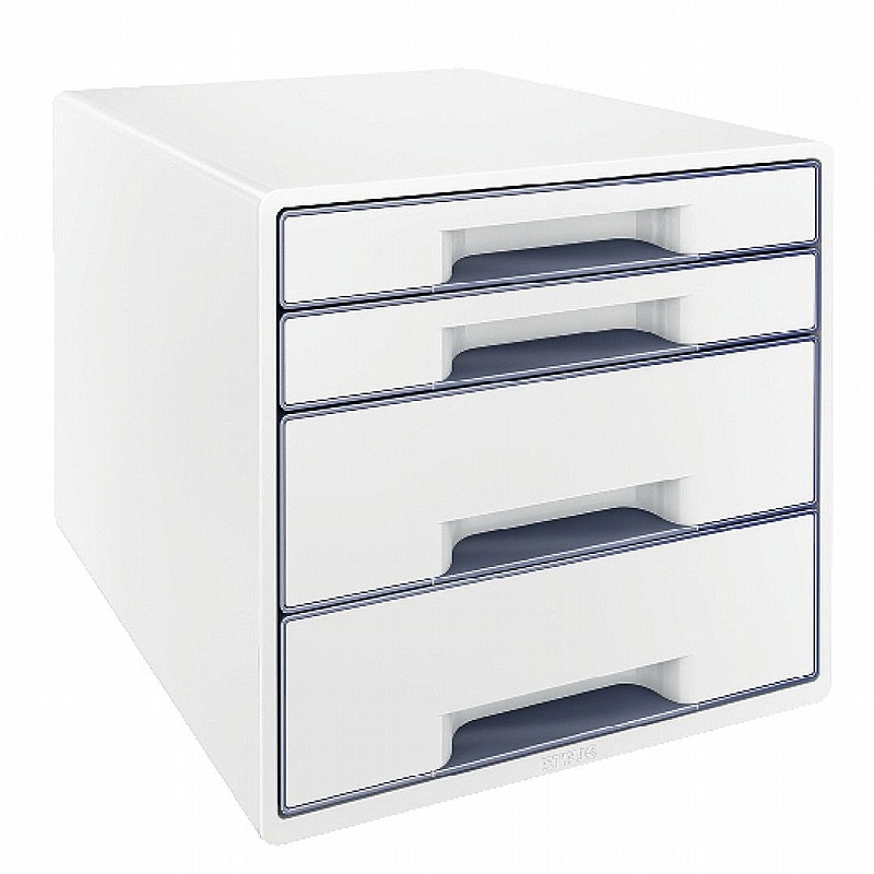 Leitz Colour 4 Drawer Desktop Cabinet - Office Furniture