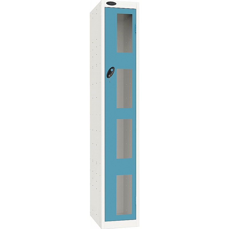 Stellar Probe Equinox Antibacterial Anti-Theft Vision Lockers with Coin Return Lock - Lockers & Cloakroom
