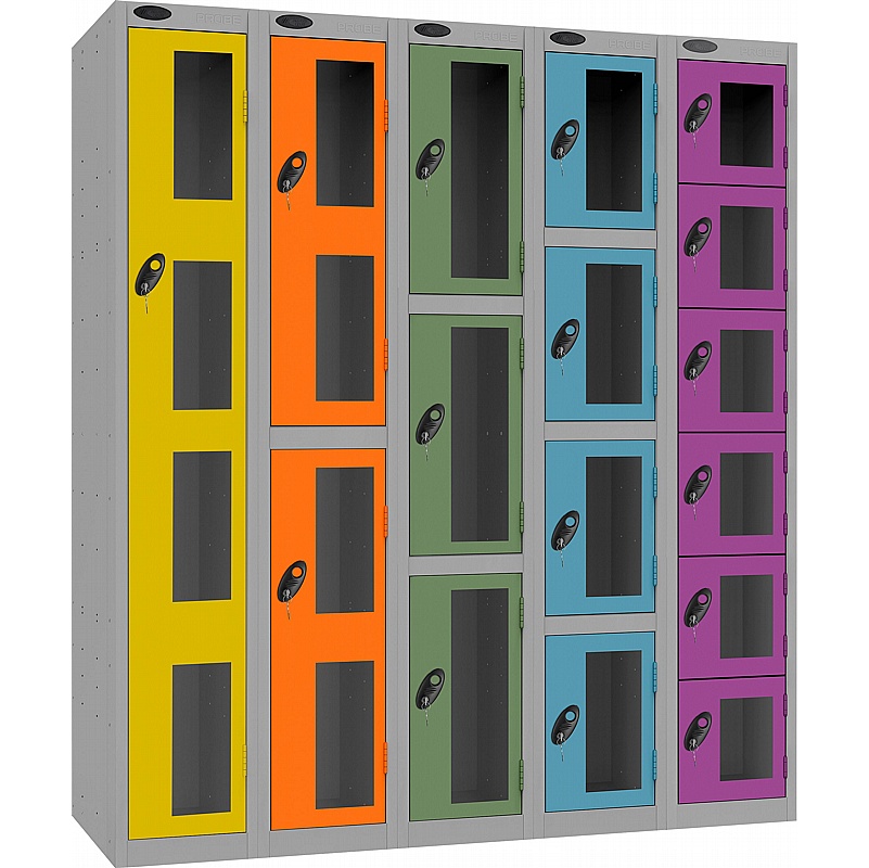 Stellar Probe Equinox Antibacterial Anti-Theft Vision Lockers with Coin ...