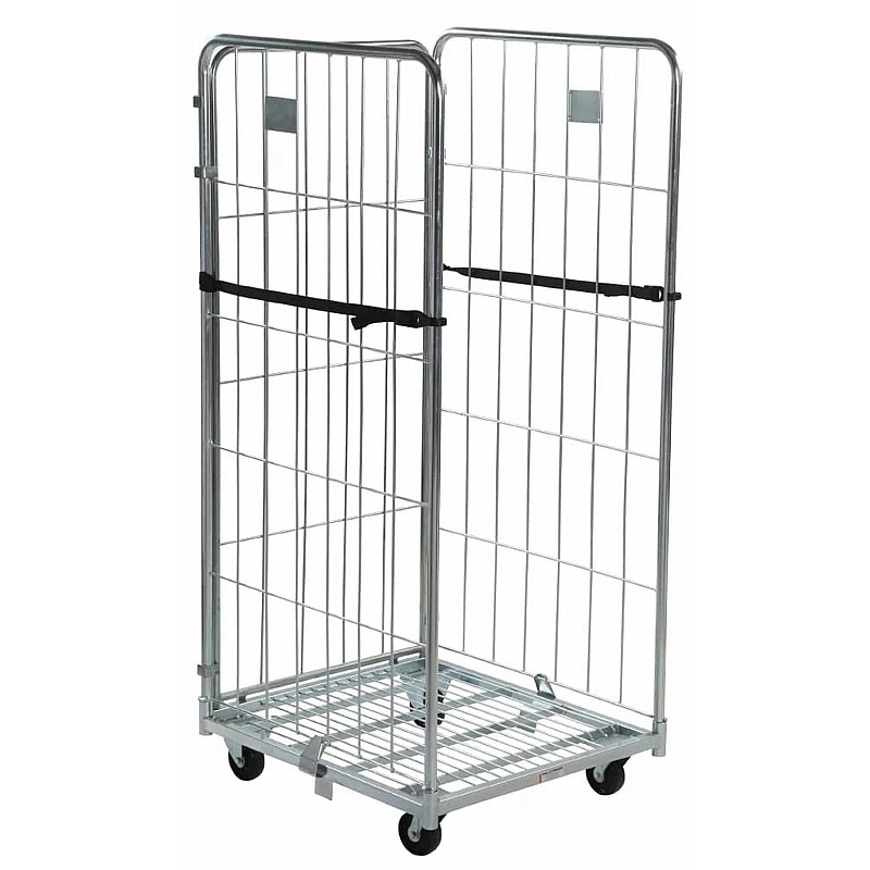 Palus 3 Sided Demountable Roll Pallet Cages With Rod Infill Frame - Handling & Lifting